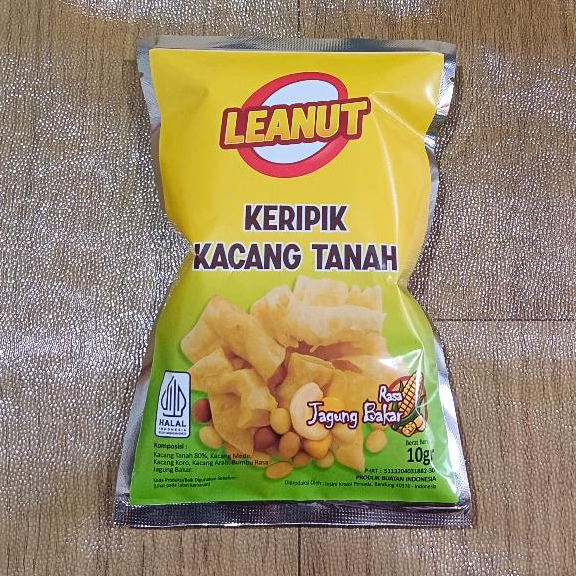 

Keripik Kacang Tanah Rasa Jagung Bakar 10gr (Kecil) | Snack Renyah Sehat | Camilan Enak Best Seller