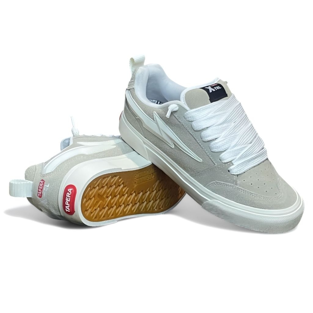 Sepatu GEMUK XTERNAL Pria wanita Broken white