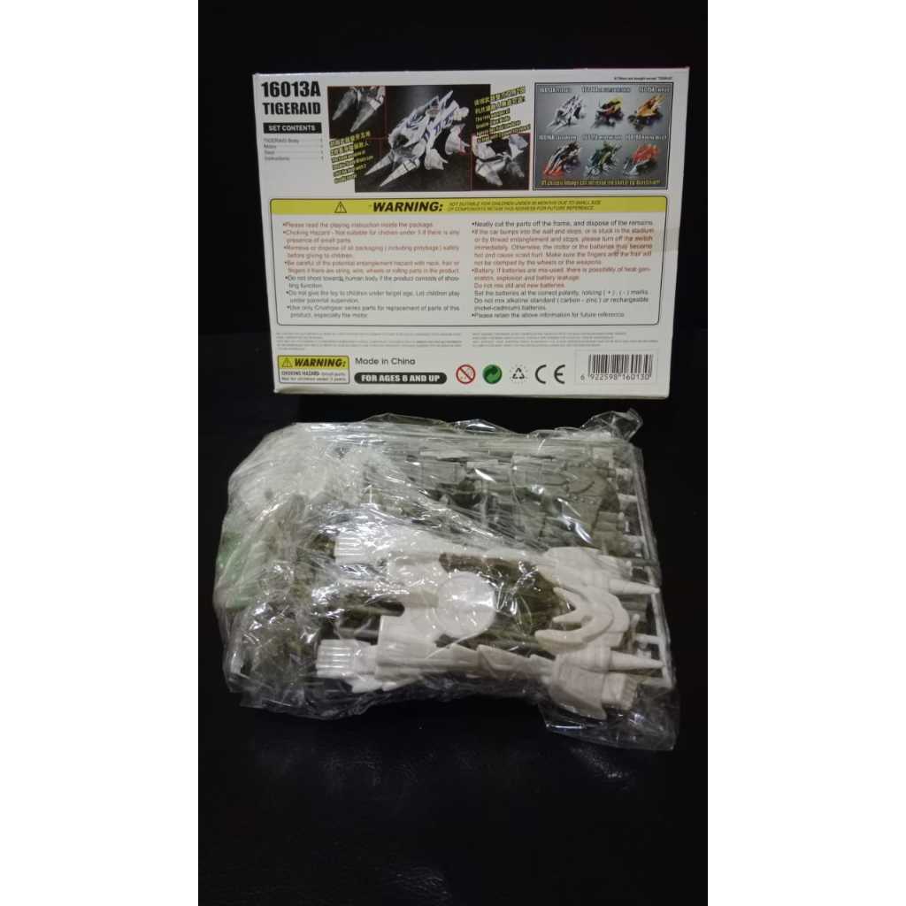 Crush Gear tigeraid baru belom dirakit
