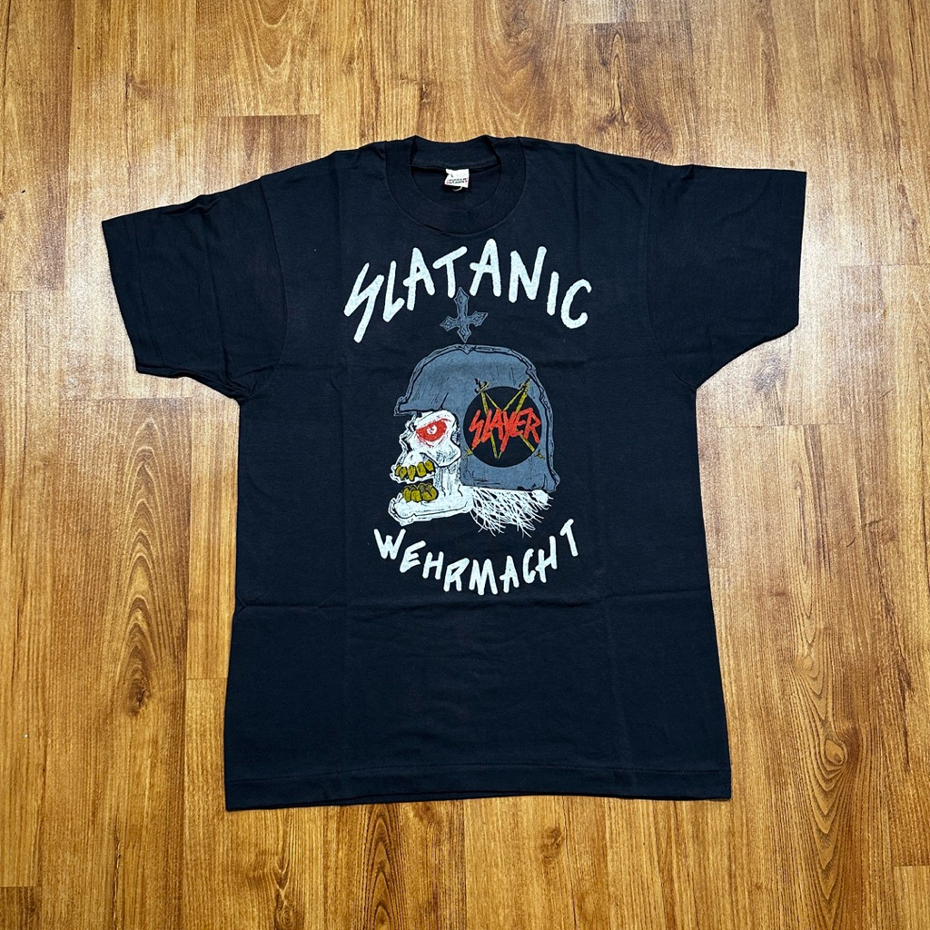 KAOS BAND SLAYER SLATANIC WORLD TOUR 85