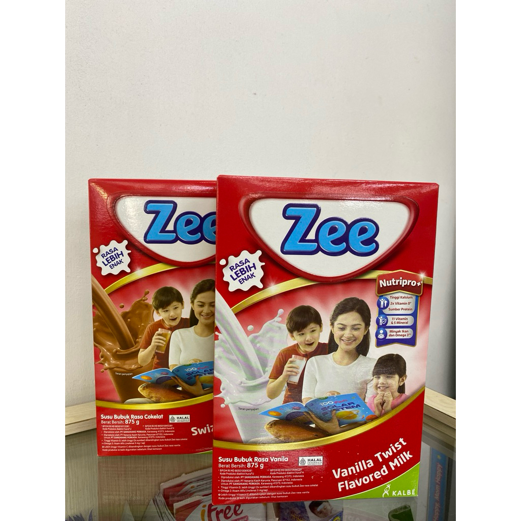 

Zee 875gr Vanila/Coklat