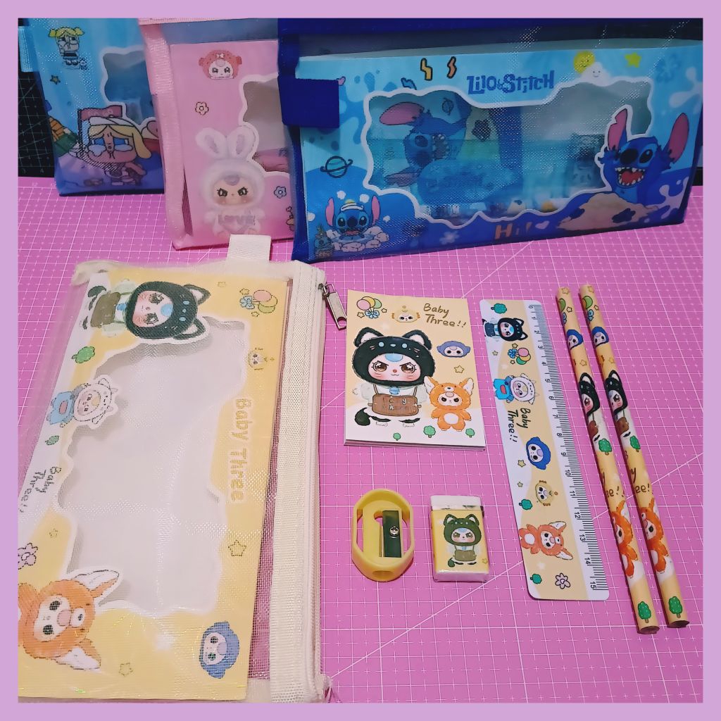 

ATK Kotak Pensil Jaring Set Pensil