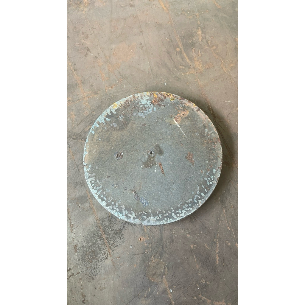 Besi Plat Bulat Tebal 10mm Diameter 110mm