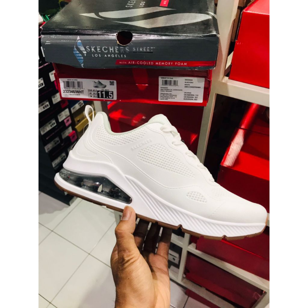 BIG SALE SKECHERS VOCATIONER AIR [23246] ORIGINAL SEPATU PUTIH/PRIA/RUNNING/LARI/SNEAKERS