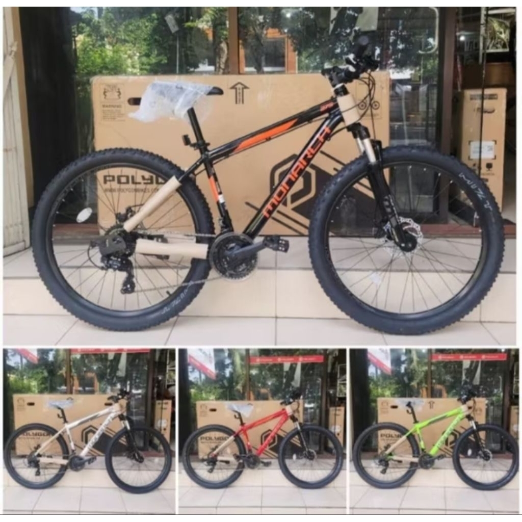 Sepeda MTB polygon monarch 27.5