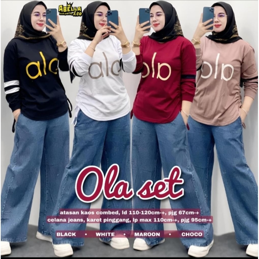 OLA SET | SETELAN WANITA | SET WANITA