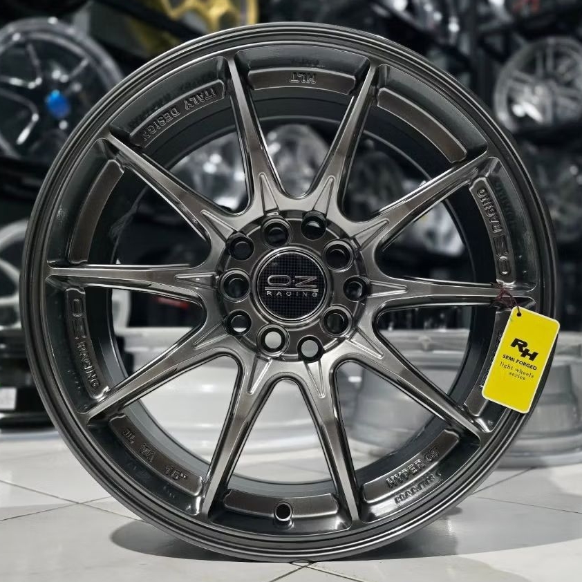 velg racing OZ HYPER GT R16 PCD 5X100 - 5X114,3 velg mobil r16 velg racing ring 16 All new Avanza Ve