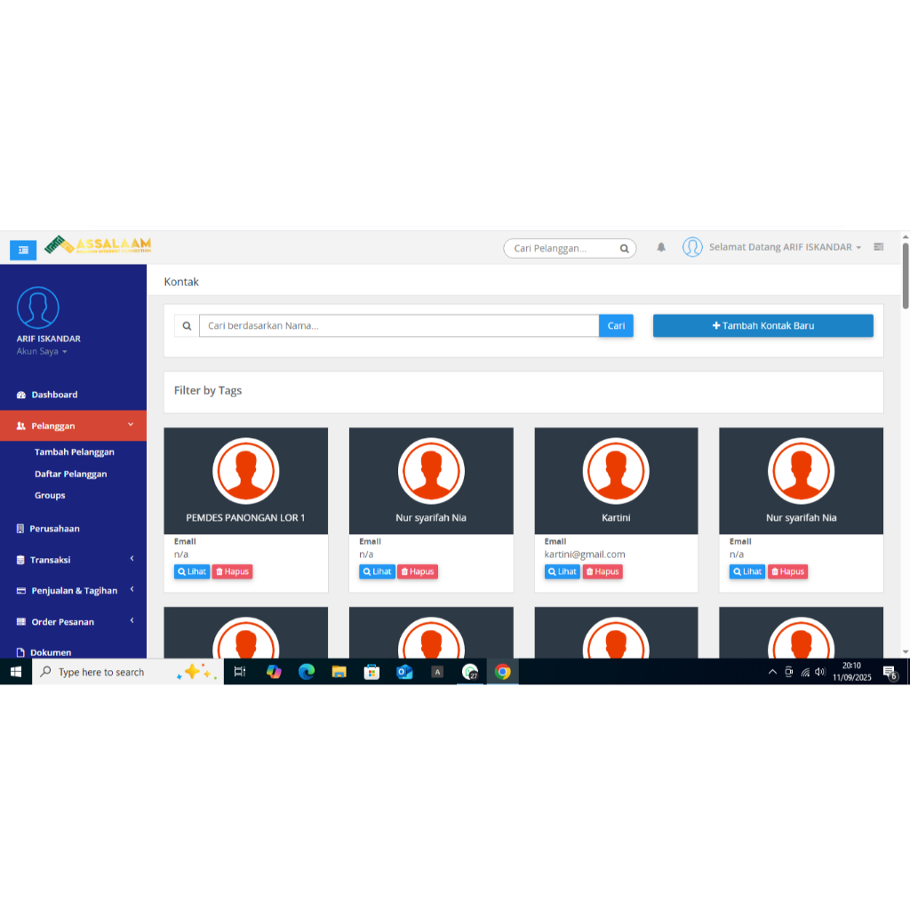 Aplikasi Tagihan RT RW Net & Penjualan Voucher