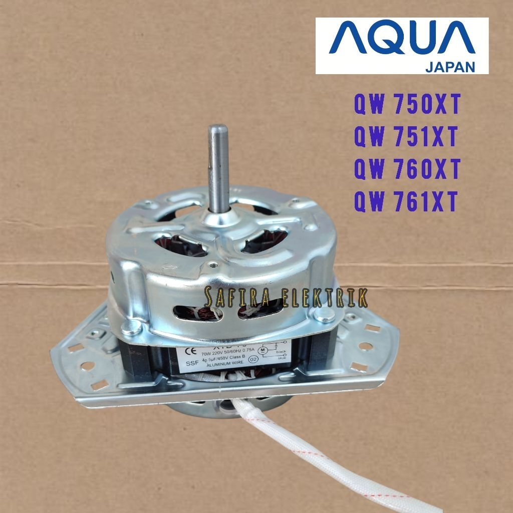DINAMO PENGERING AQUA 7 KG QW 750XT 751XT 760XT 761XT / MOTOR SPIN MESIN CUCI 2 TABUNG AQUA QW750XT 