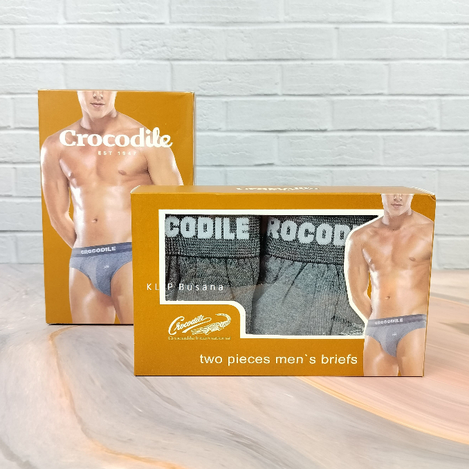 Celana Dalam Crocodile 262 / CD Crocodile Pria / Celana Dalam Pria Crocodile Isi 2