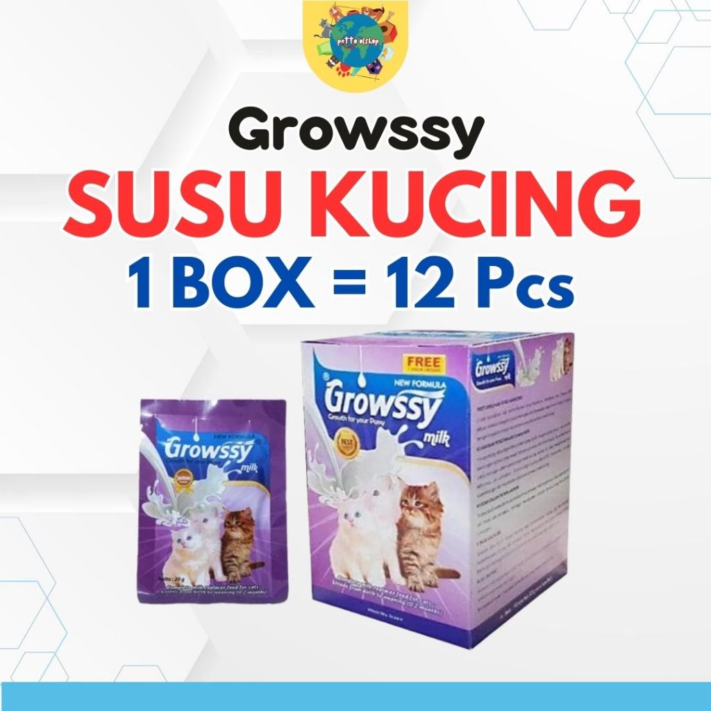 Growssy Susu Kucing Susu Anak Kucing Susu Bayi Kucing