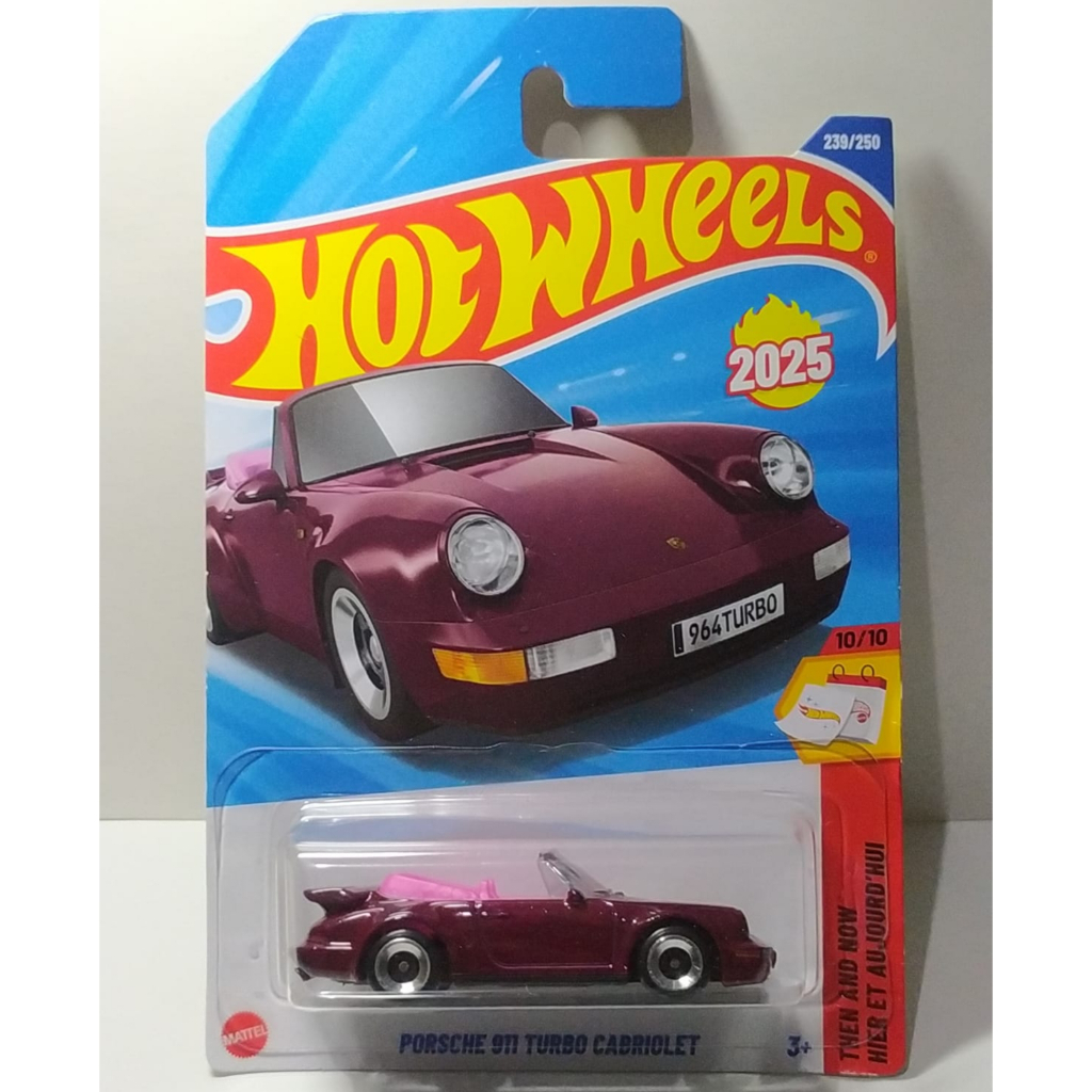 HOT WHEELS PORSCHE 911 TURBO CABRIOLET