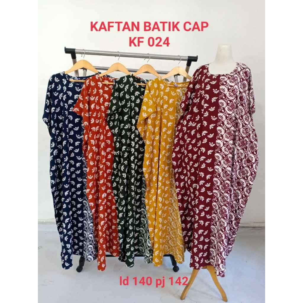 Kaftan Batik Daster Busui Daster Kelelawar Daster Rayon Premium Kaftan Jumbo Kaftan Batik Pekalongan