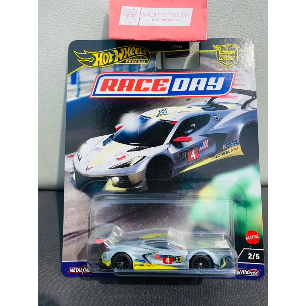 Hot Wheels Premium Corvette c8r