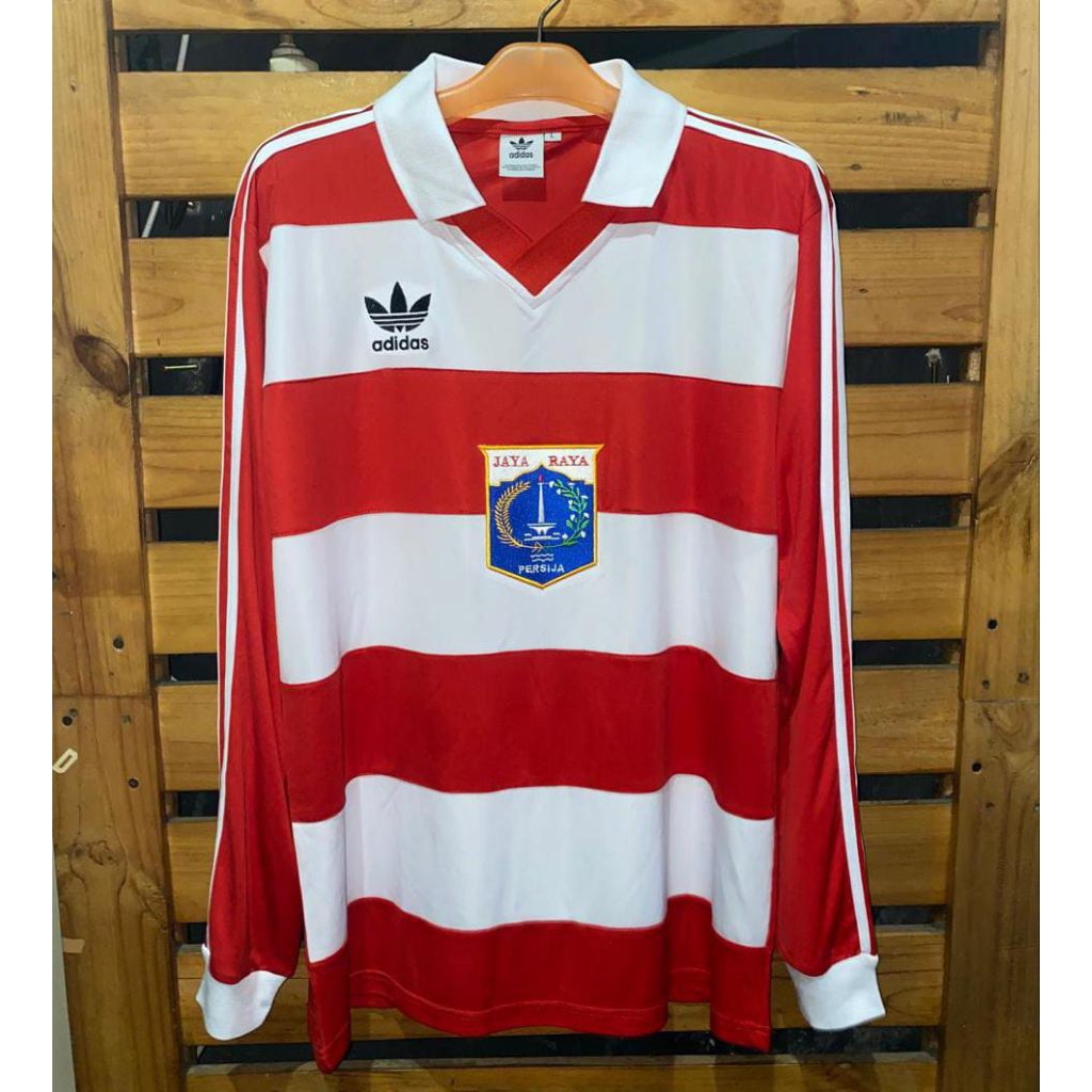 Jersey Persija Retro 1985 Lengan Panjang | Jersey Persija Long Sleeve
