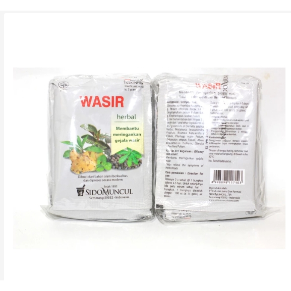 Jamu Wasir sido muncul sidomuncul wasir