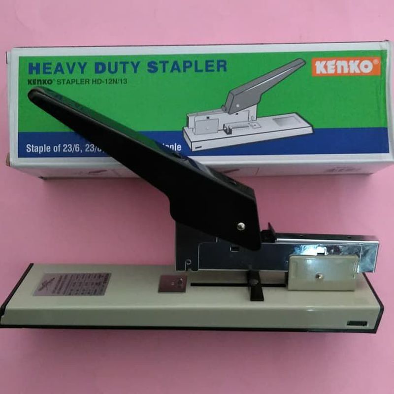 Heavy Duty Stapler / Stapler Jilid Merk Kenko HD-12N/13
