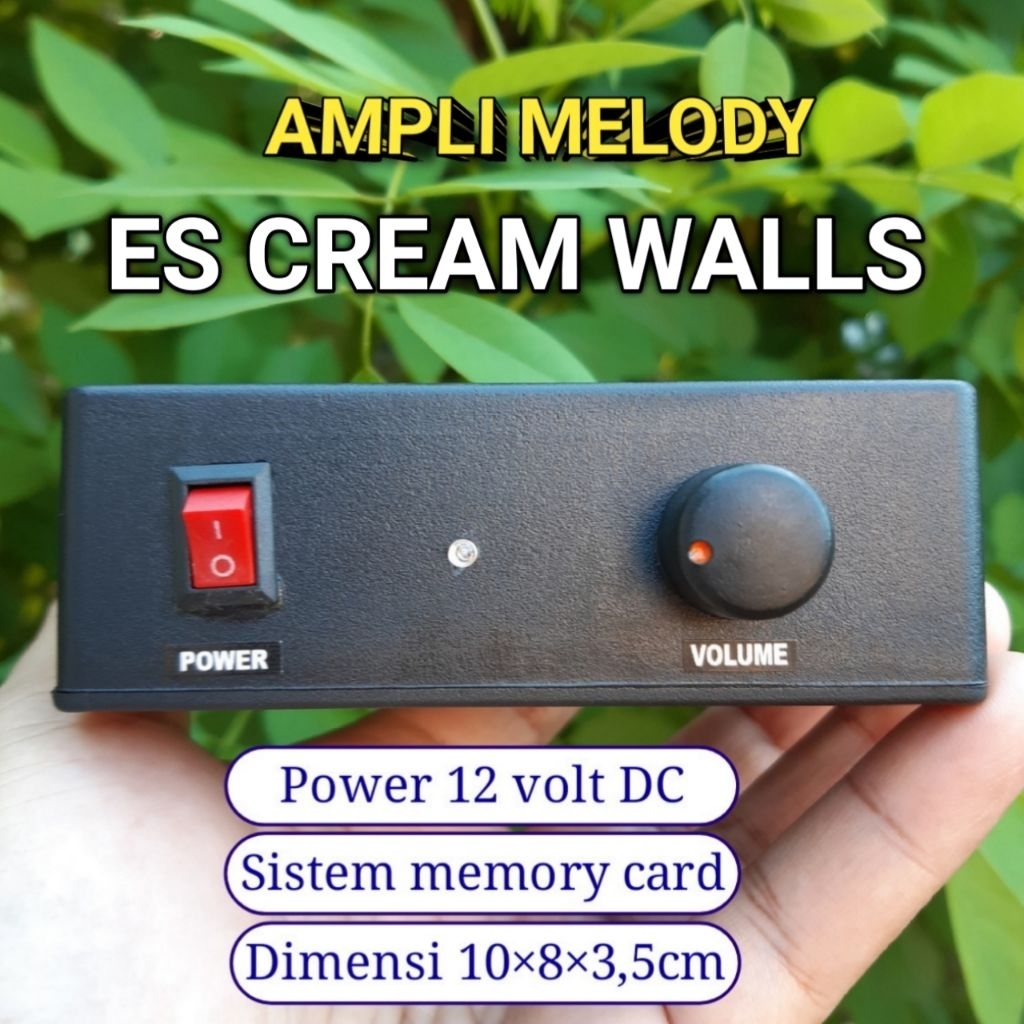 Ampli jualan keliling jinggle melody es cream walls