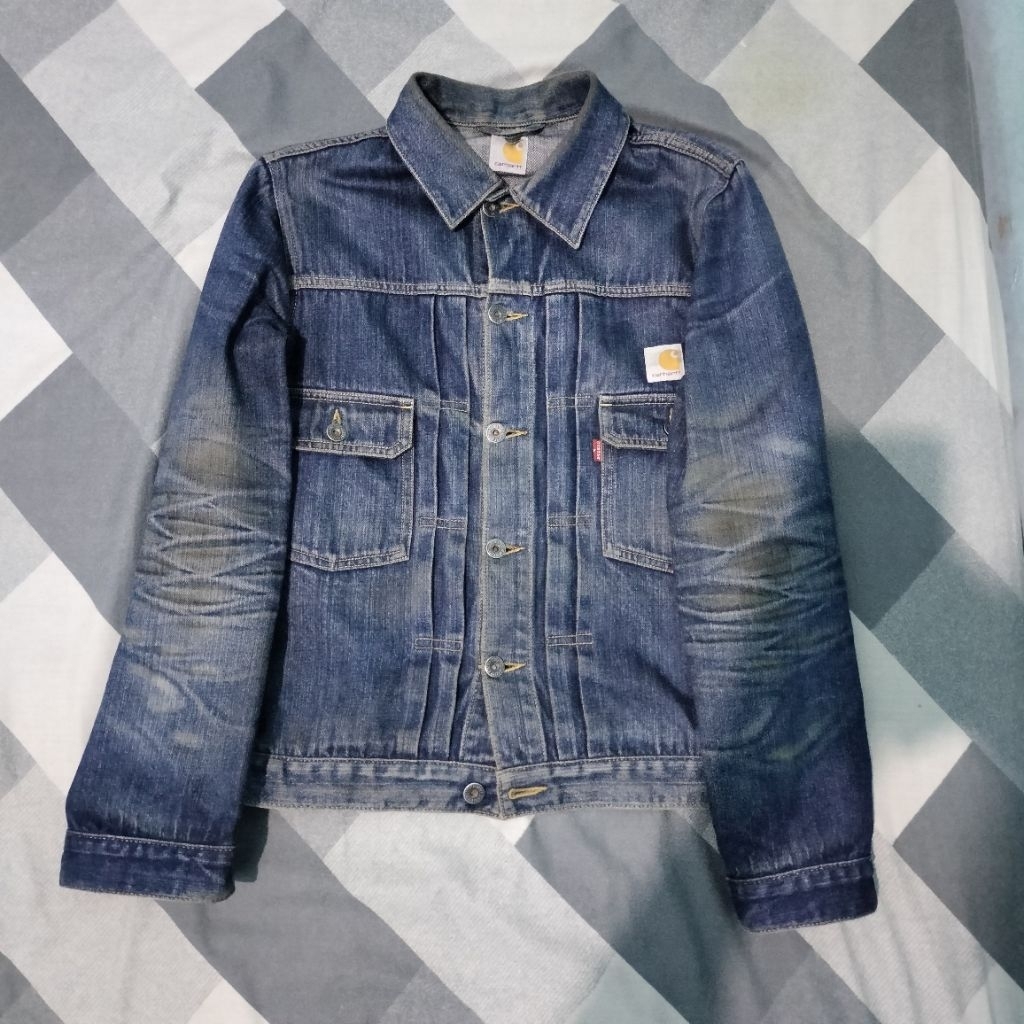 JAKET DENIM EARTHY GENOVA 13 OZ RELABELLING CARHATT