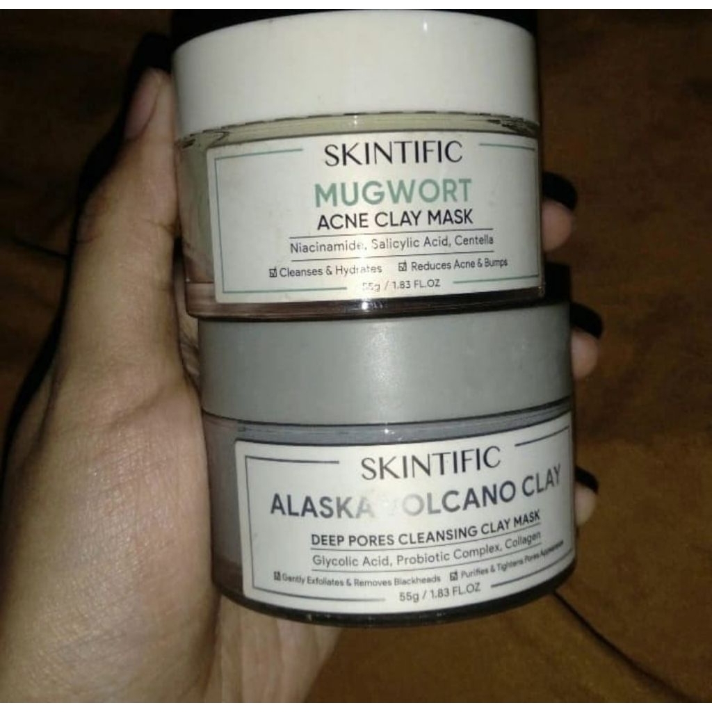 (PRELOVED) Skintific clay mask