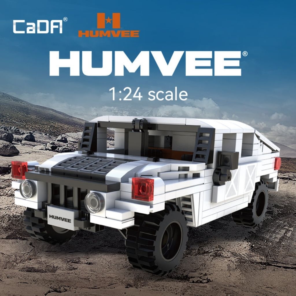 Cada Brick C55022 scale Humvee 1:24 off road vehicle