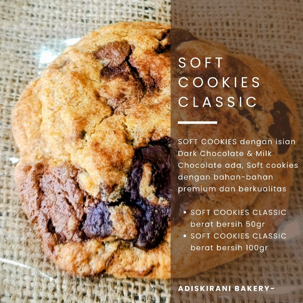 

SOFT COOKIES CLASSIC 100gr