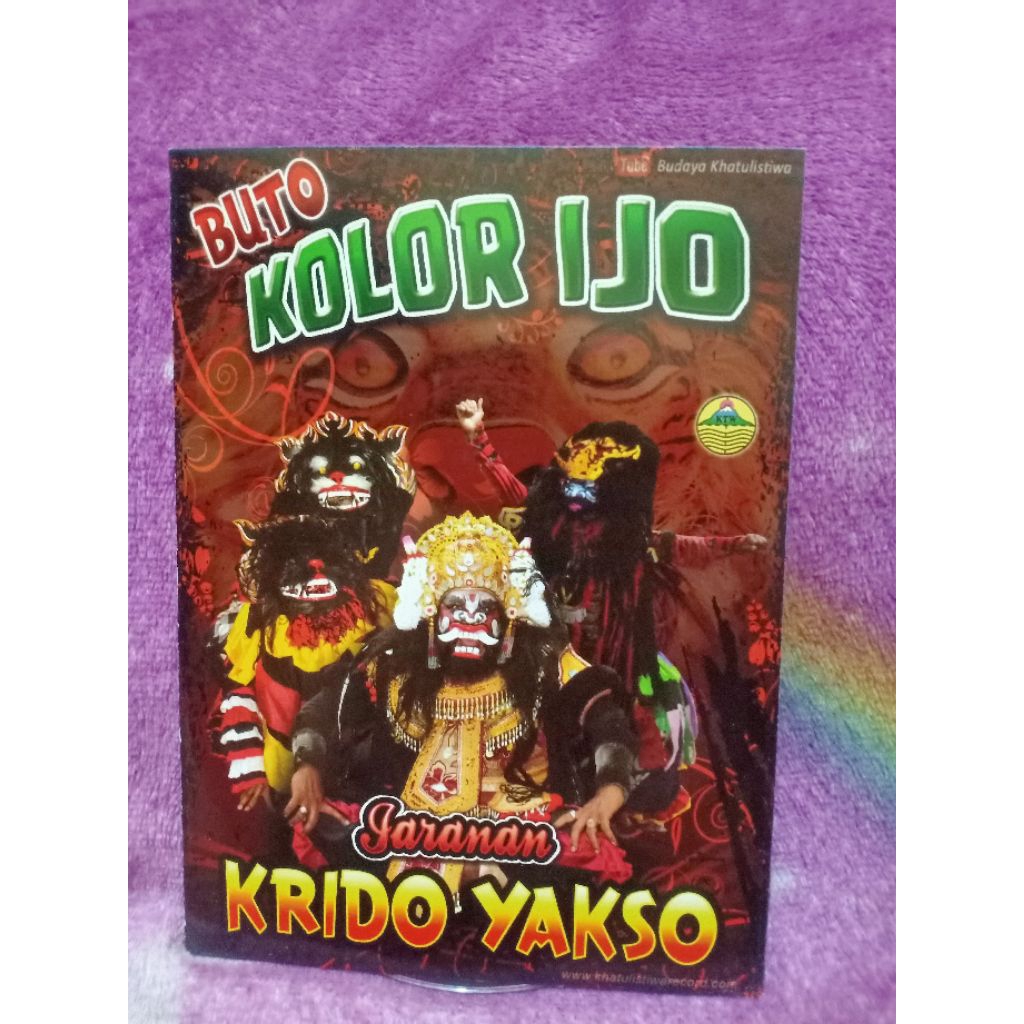 VCD JARANAN KRIDO YAKSO BUTO KOLOR IJO