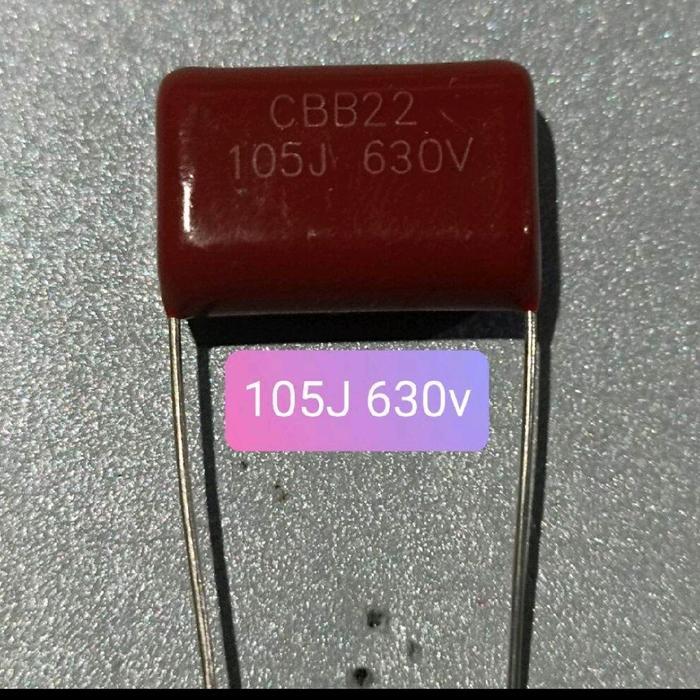 Capacitor milar 105j 630v milar 105 630volt