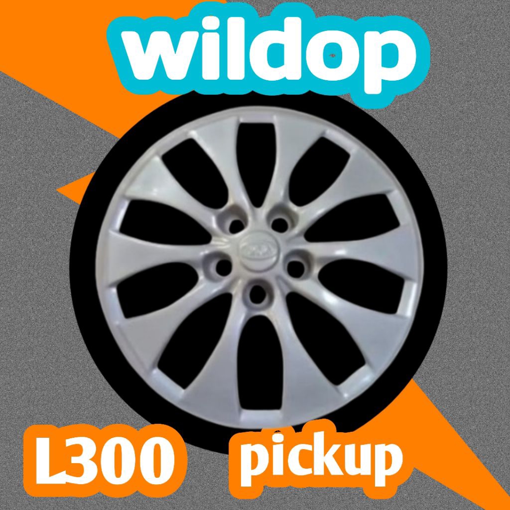 Wheldop wildop model KIA ring 16 mobil l300, pickup