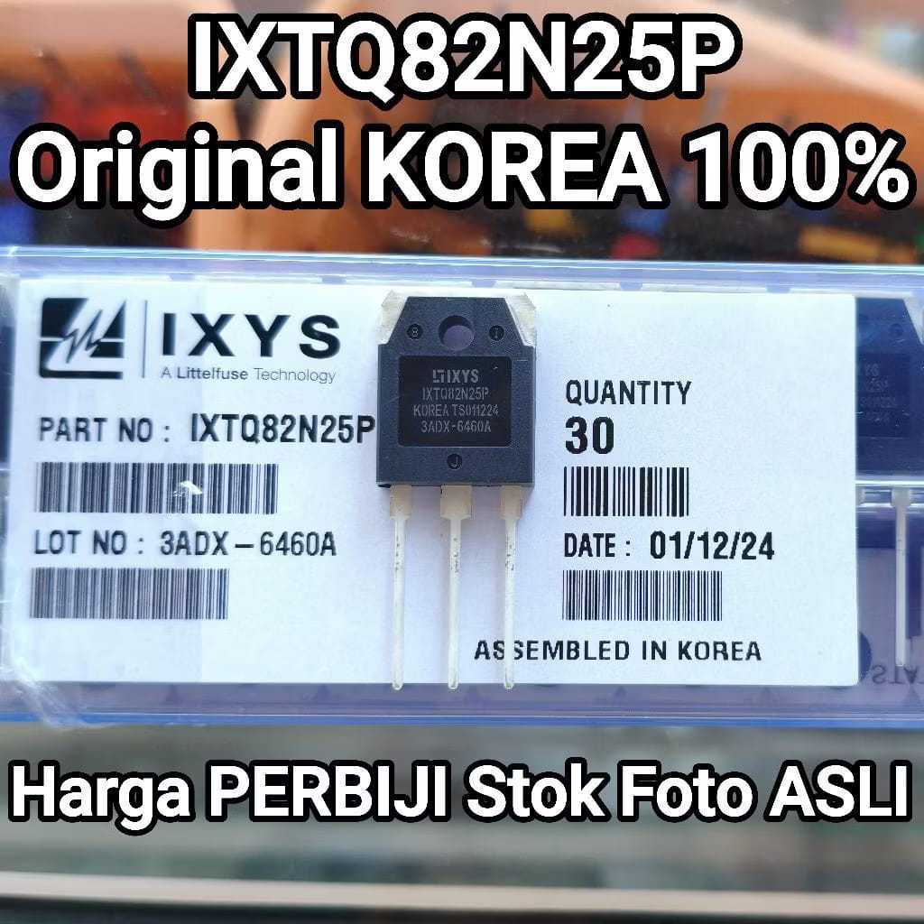 Mosfet IXYS IXTK82N25P IXTK 82N25P Kualitas Original Super