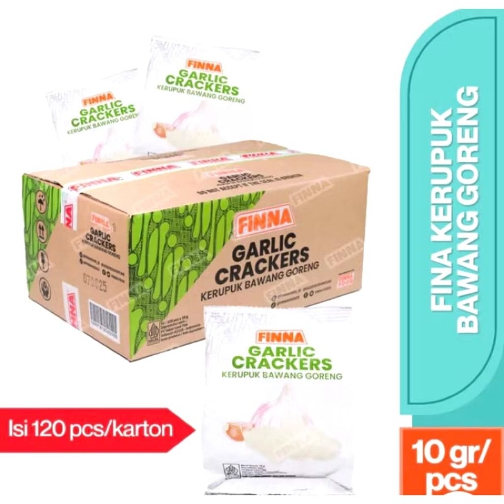 

Finna Kerupuk Goreng Bawang Matang 10gr