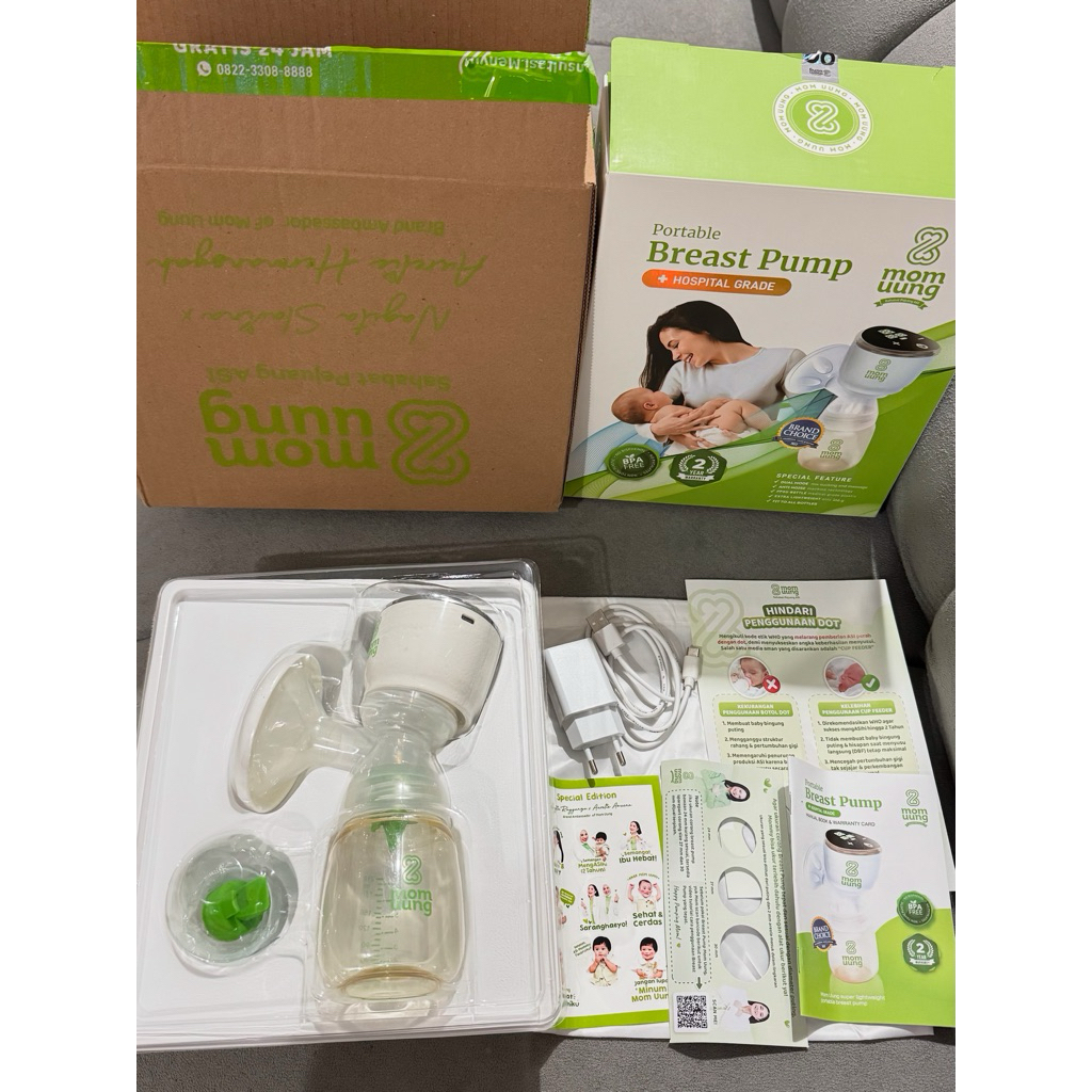 preloved pompa asi mom uung