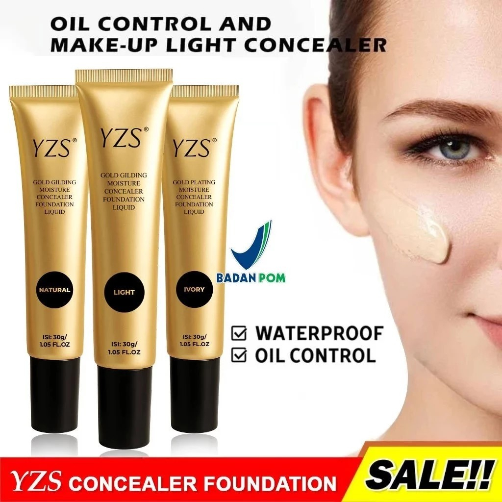 YZS Original Foundation Gilding And Concealer Liquid Foundation Moisturizing BB Cream