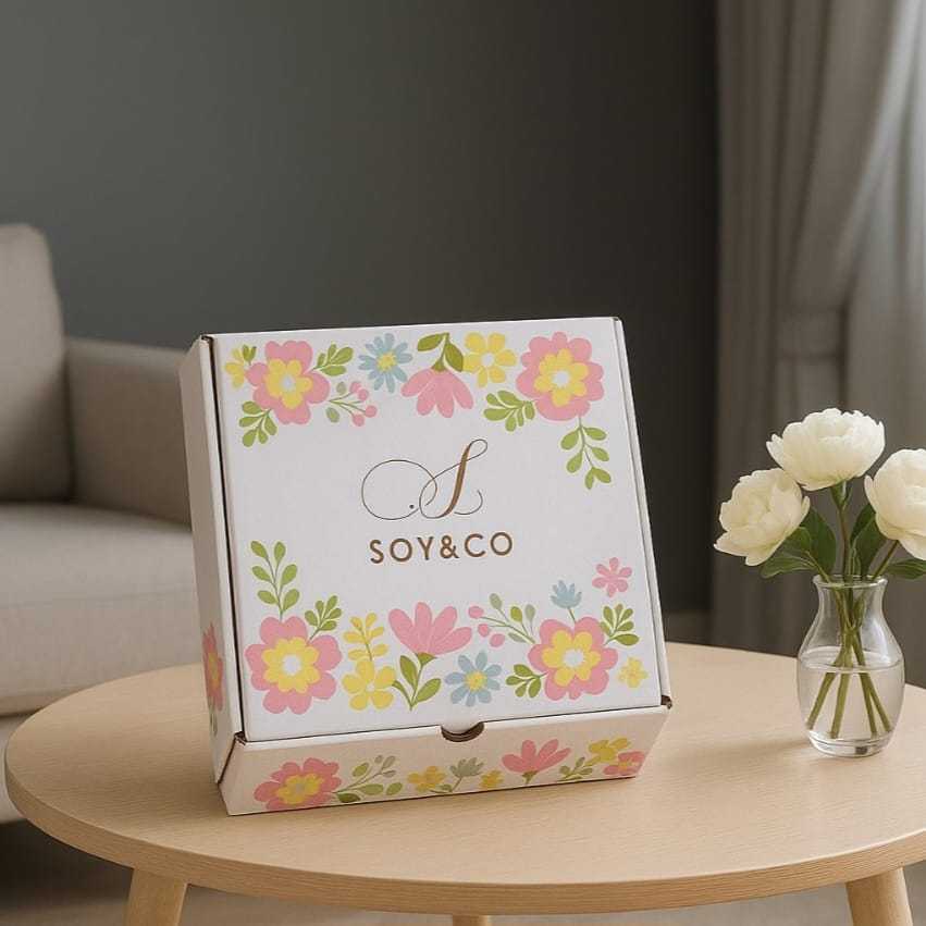 

Box Kardus Hampers SOY&CO uk 24x24x7