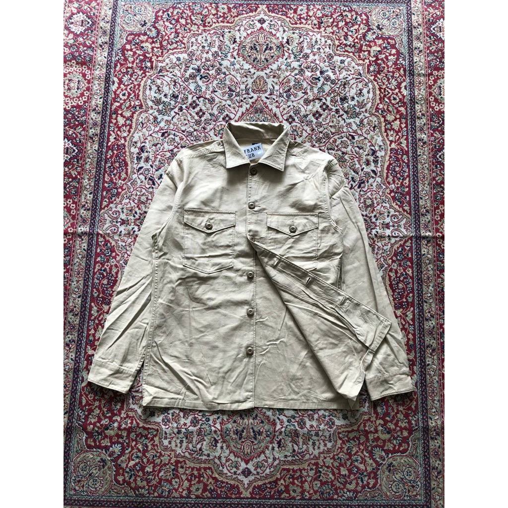 Uniqlo military OG overshirt jacket Vintage military OG jacket G156