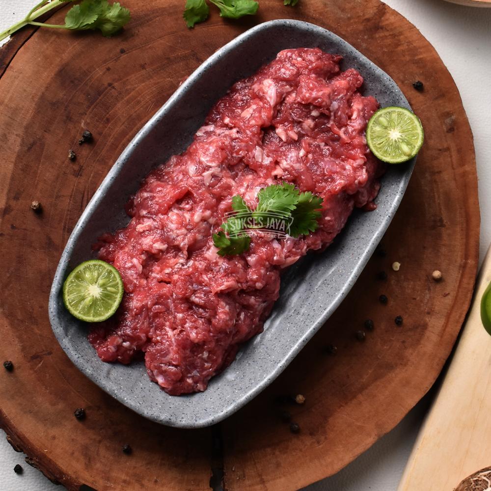 

Daging Sapi GIling (F) 250 atau 500 gram 15% lemak