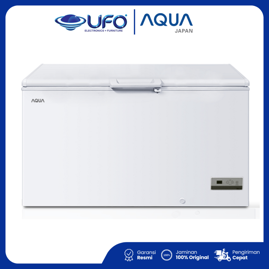 Aqua Chest Freezer Box 450 Liter AQF455EC – Freezer Kapasitas Besar, Hemat Energi & Pendinginan Cepa