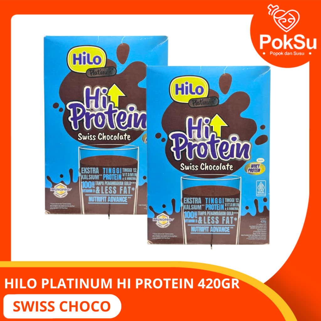 

Hilo Platinum Hi Protein Rasa Swis Chocolate 420gr Susu Pertumbuhan Murah