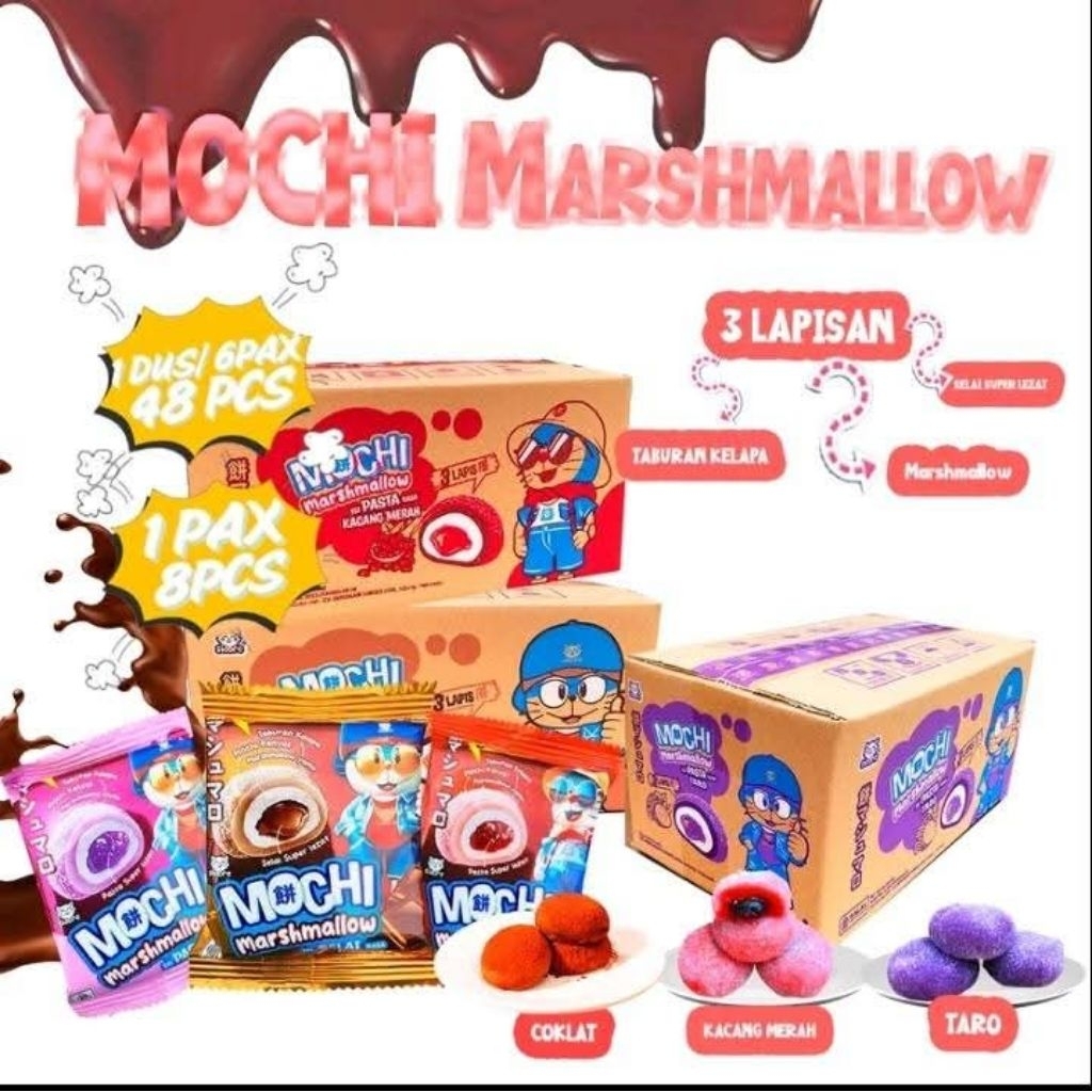 

mochi marshmallow silky 24pcs