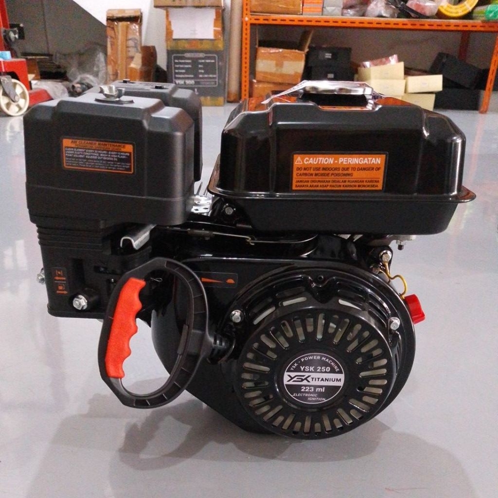 YSK 250 TITANIUM YASUKA | GE 250 YASUKA TITANIUM | MESIN PENGGERAK BENSIN