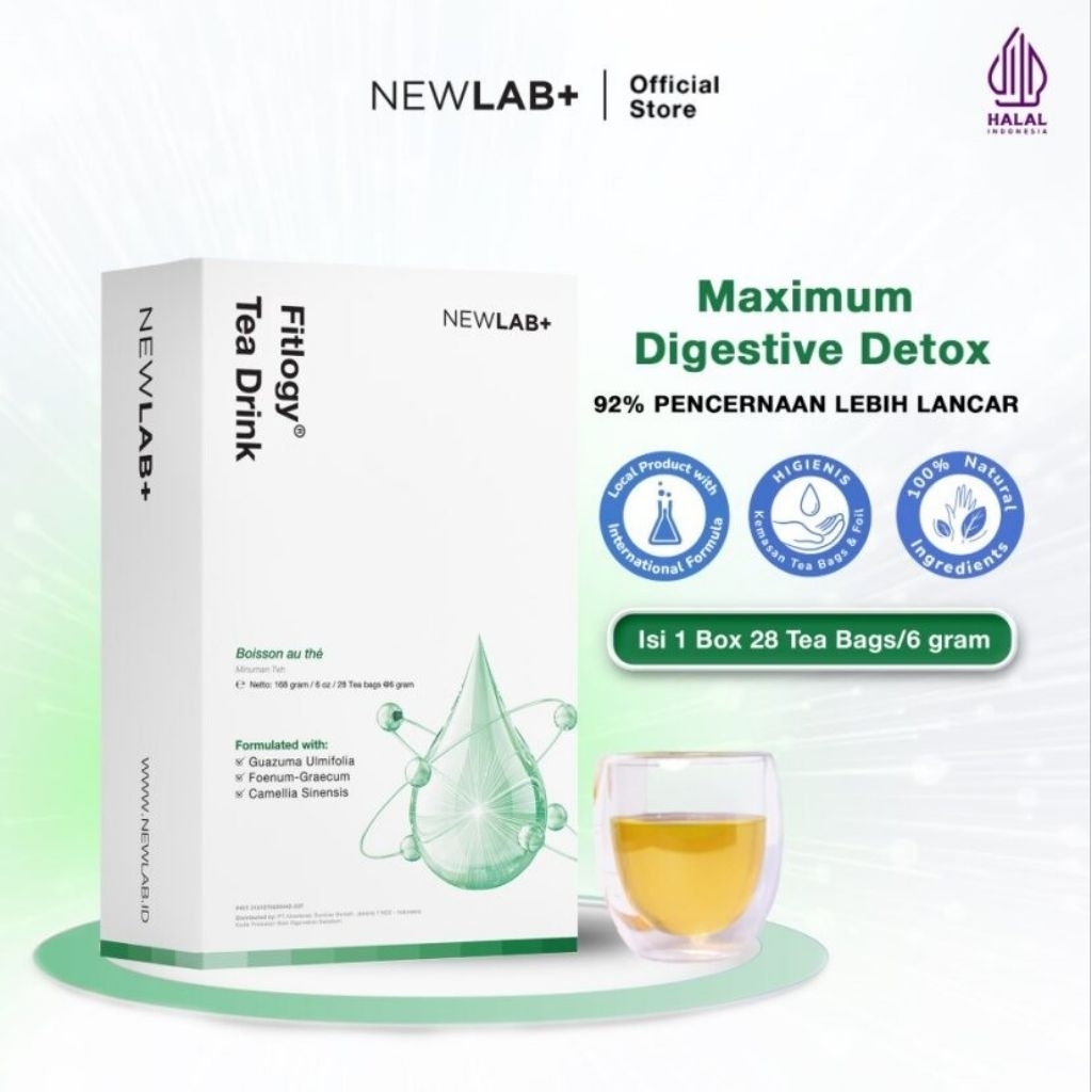 

Newlab Fitlogy Tea Drink 14 Tea Bags 84 g