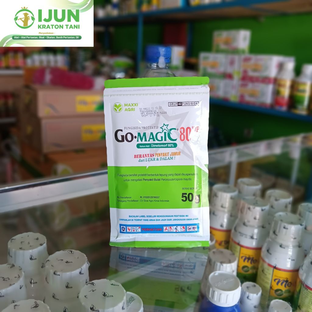 fungisida gomagic 50g bahan aktif dimetomorf 80%