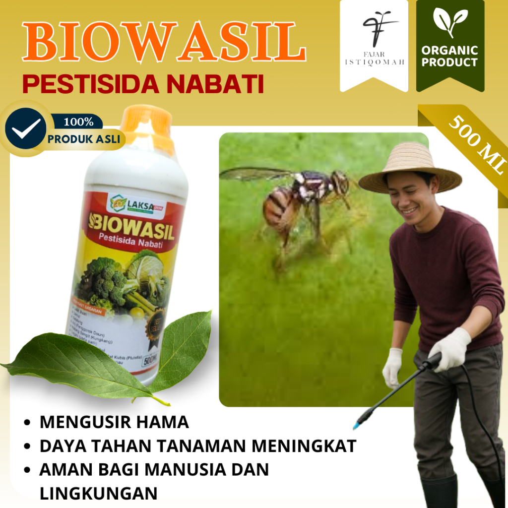BIOWASIL – Obat Lalat Buah Alpukat 500ml – Pestisida Nabati Buah Lebih Berkualitas