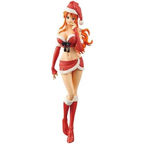 Banpresto One Piece Glitter & Glamours Nami Christmas Style Action Figure (Red Version)