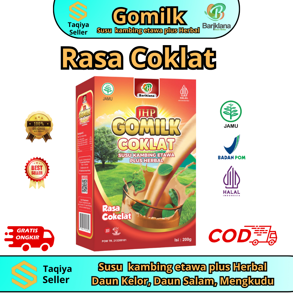 

Susu Kambing Etawa Gomilk 200g – Minuman Sehat Herbal Kaya Kalsium untuk Tulang