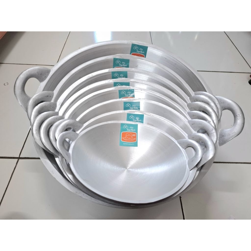 WAJAN ALUMINIUM / WAJAN PENGGORENGAN ANTI LENGKET