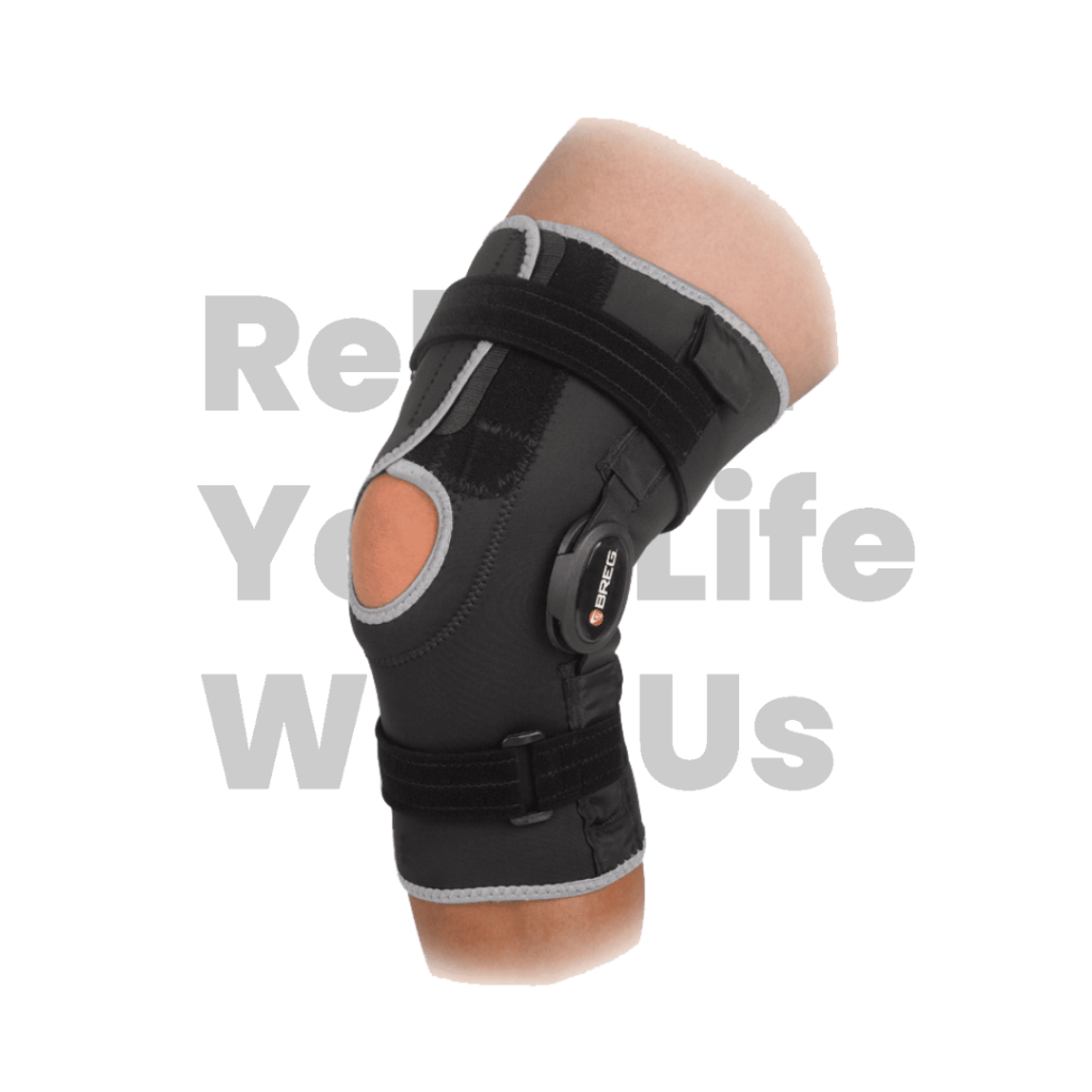 Breg Crossover Knee Brace - Deker Lutut Cidera ACL, PCL, MCL, LCL & Osteoarthritis