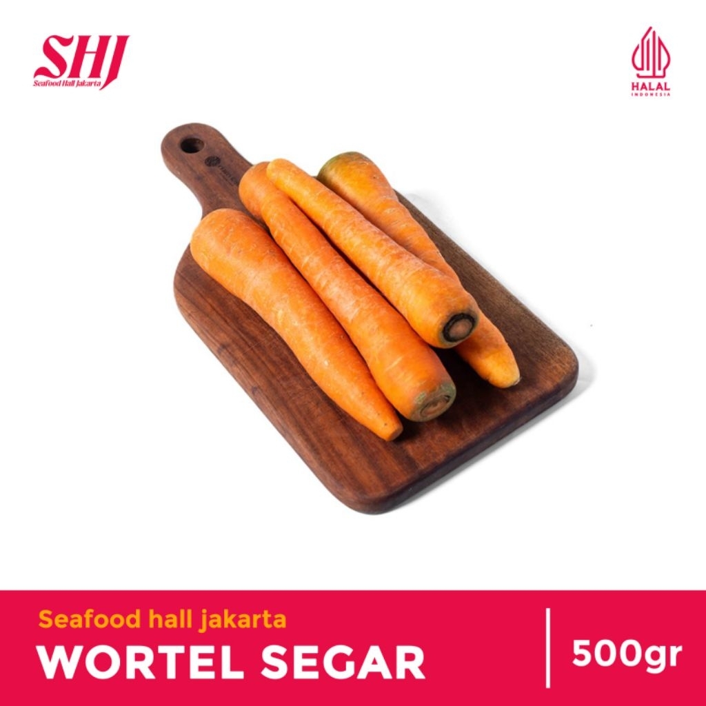 

Wortel Segar Bersih Siap Masak 500gr/1kg