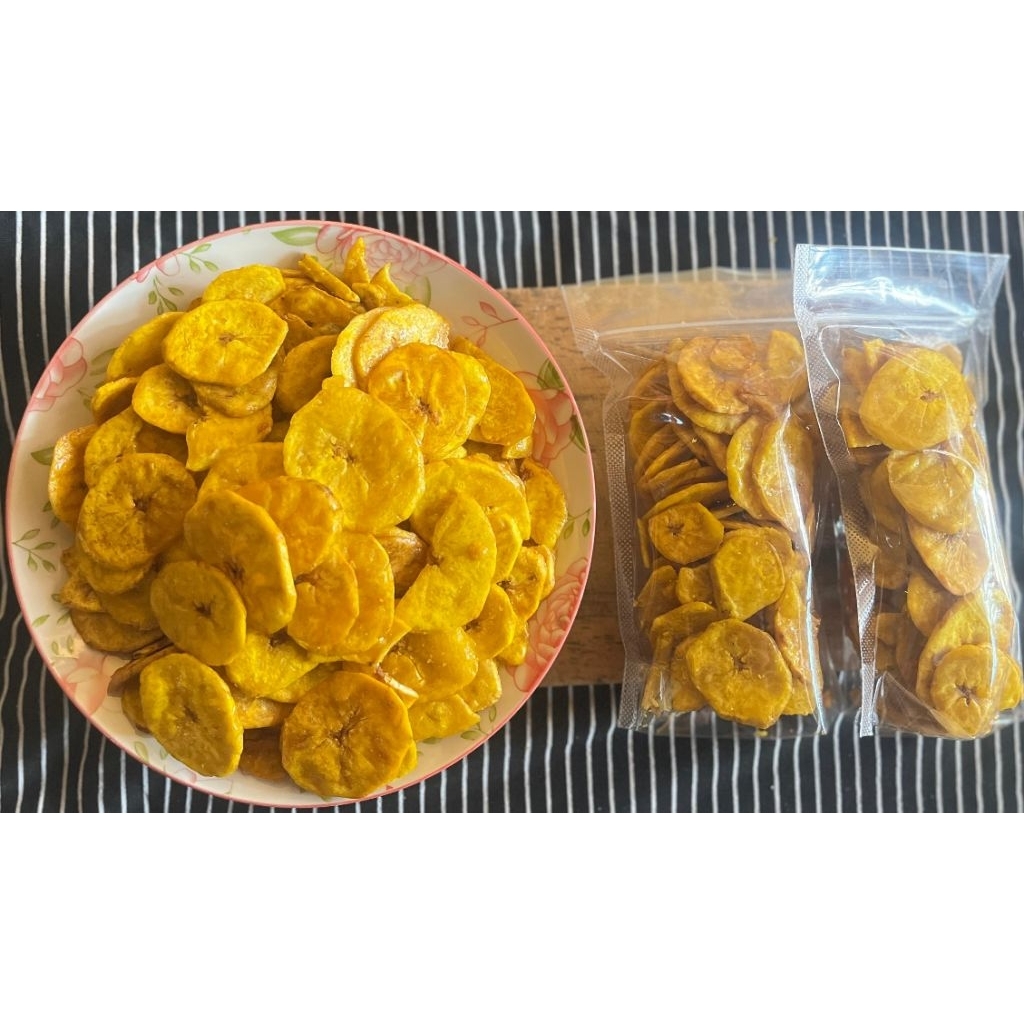 

Makanan Snack Ringan/cemilan Keripik Pisang Manis