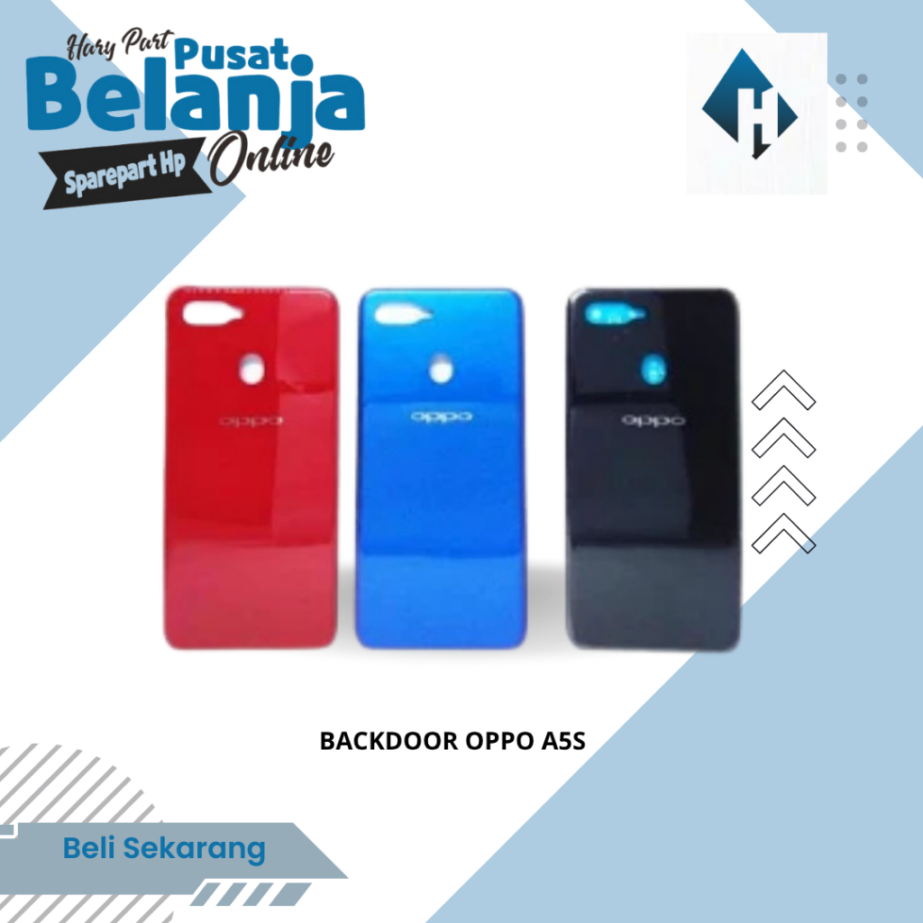 BACKDOOR OPPO A5S / BACKCOVER OPPO A5S / CASING BELAKANG OPPO A5S